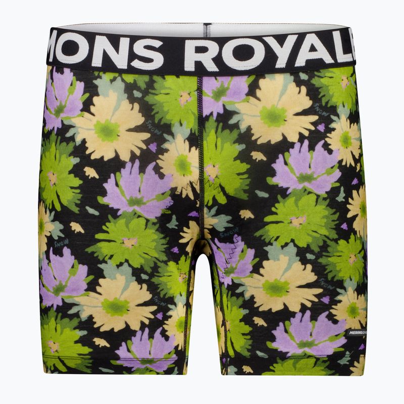 Dámskécyklistické boxerky Mons Royale Low Pro Merino Aircon Bike Short alpine bloom 4