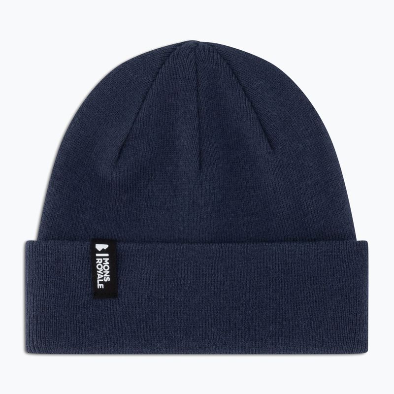 Zimní čepice Mons Royale McCloud Merino midnight