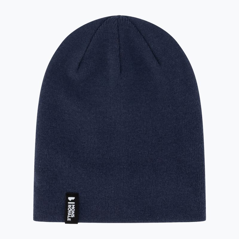 Zimní čepice Mons Royale McCloud Merino midnight 2