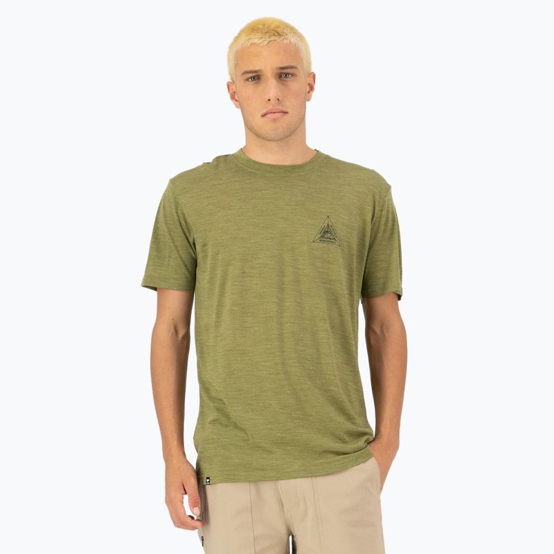 Pánské termo tričko Mons Royale Zephyr Tencel fern