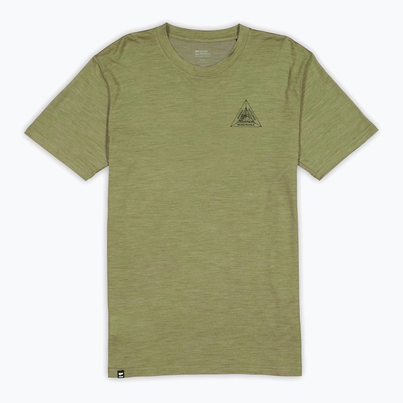 Pánské termo tričko Mons Royale Zephyr Tencel fern 3