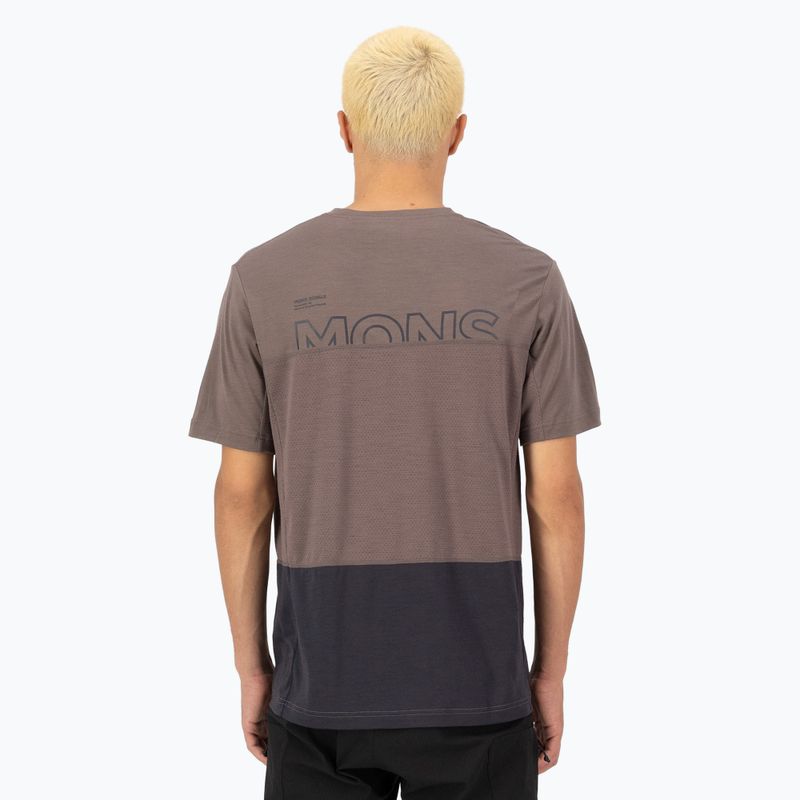 Pánský cyklistický dres Mons Royale Tarn Merino iron/9 2