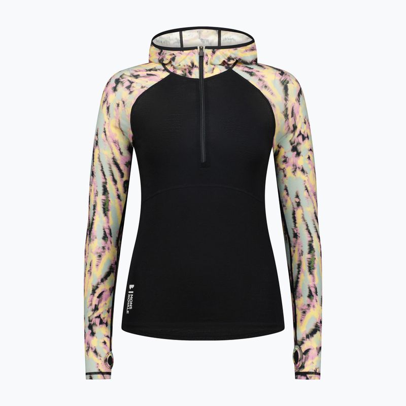 Dámská termo mikina Mons Royale Bella Tech Hood black 3