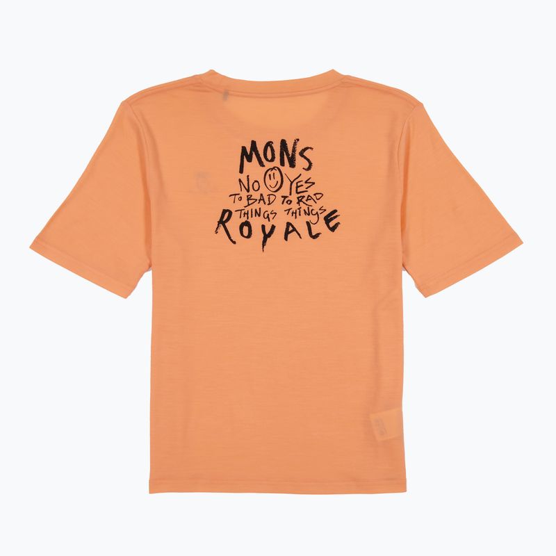 Dámská košile Mons Royale Icon Relaxed Tee punch 4