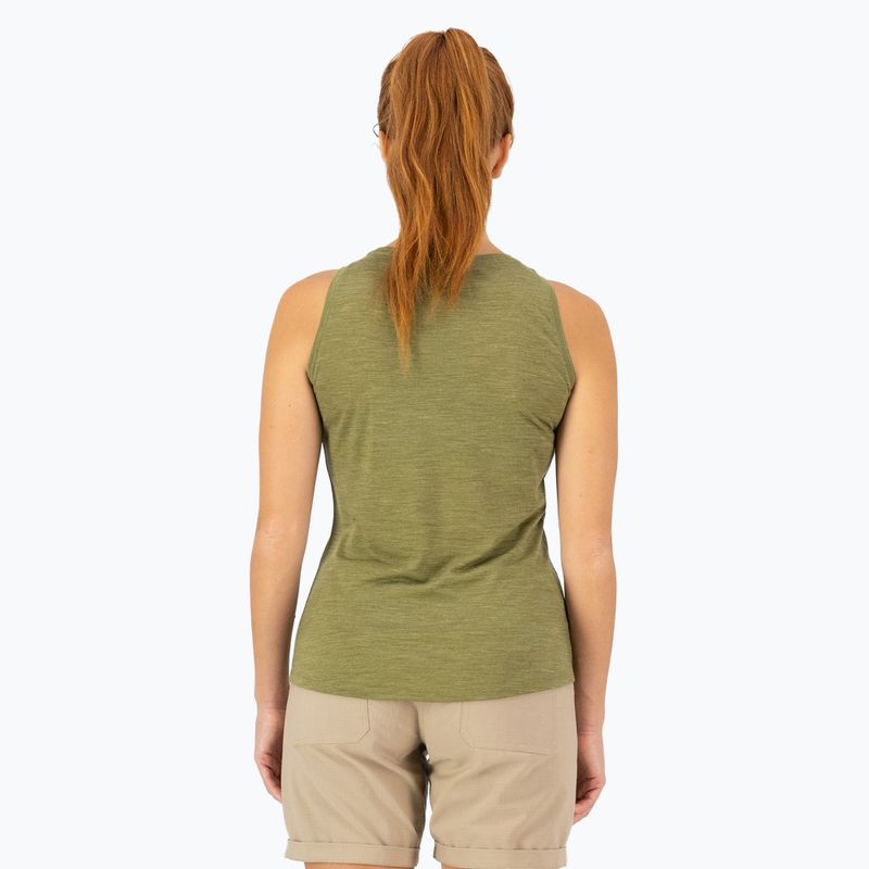 Dámské termoregulační tričko Mons Royale Zephyr Tencel Tank fern 2