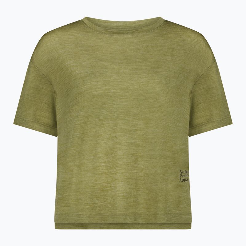 Dámské termo tričko Mons Royale Zephyr Tencel Boxy fern 3