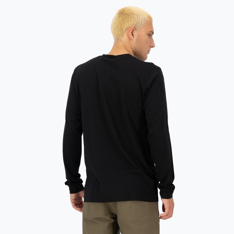 Pánské termotričko longsleeve Mons Royale Icon black 2