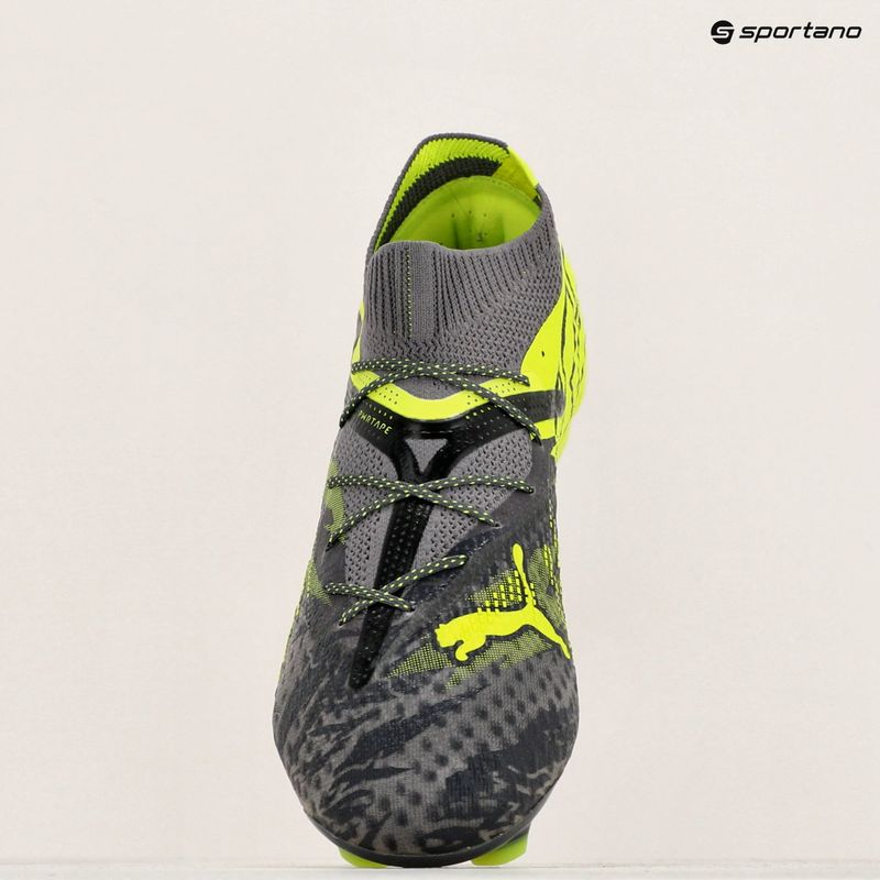 Kopačky PUMA Future 7 Ultimate Rush FG/AG strong gray/cool dark gray/electric lime 9