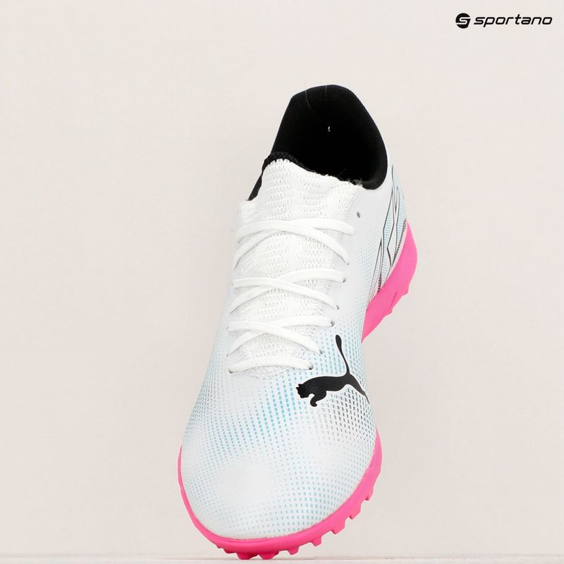 Kopačky PUMA Future 7 Play TT puma white/puma black/poison pink 17