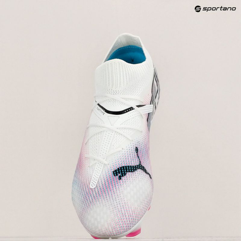 Kopačky PUMA Future 7 Pro FG/AG puma white/puma black/poison pink 13