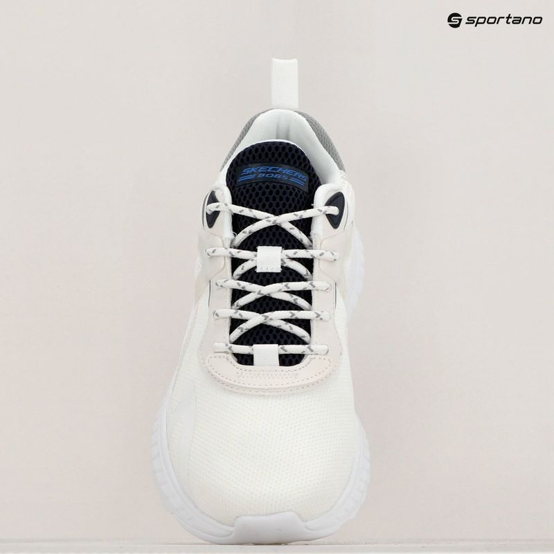 Pánské boty SKECHERS Bobs Squad Chaos Elevated Drift white/white/black 9