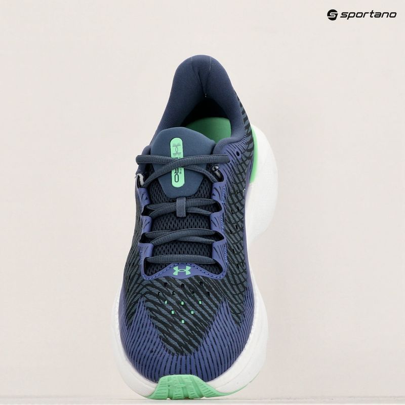 Pánské běžecké boty   Under Armour Infinite Pro downpour gray/starlight/matrix green 14