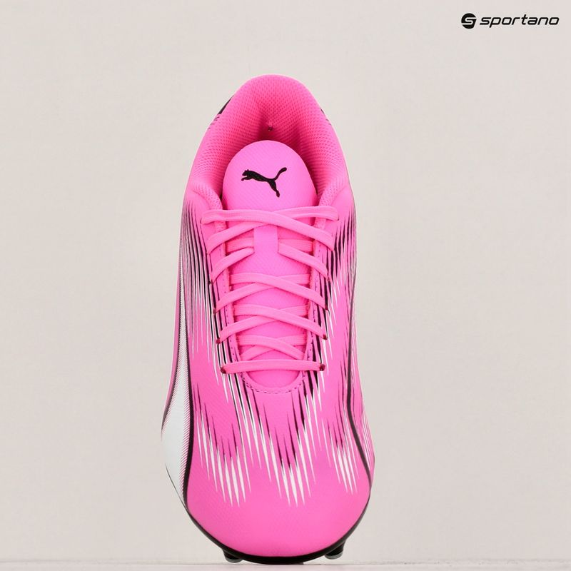 Kopačky PUMA Ultra Play MxSG jedovatě růžová/puma bílá/puma černá 10