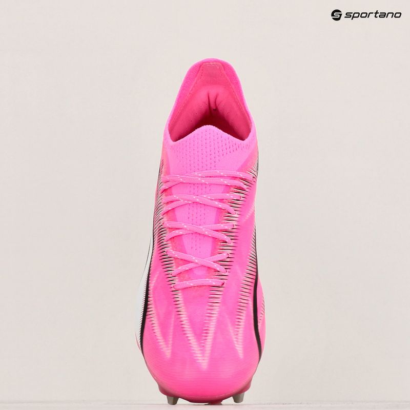 Kopačky PUMA Ultra Ultimate MxSG jedovatě růžová/puma bílá/puma černá 15
