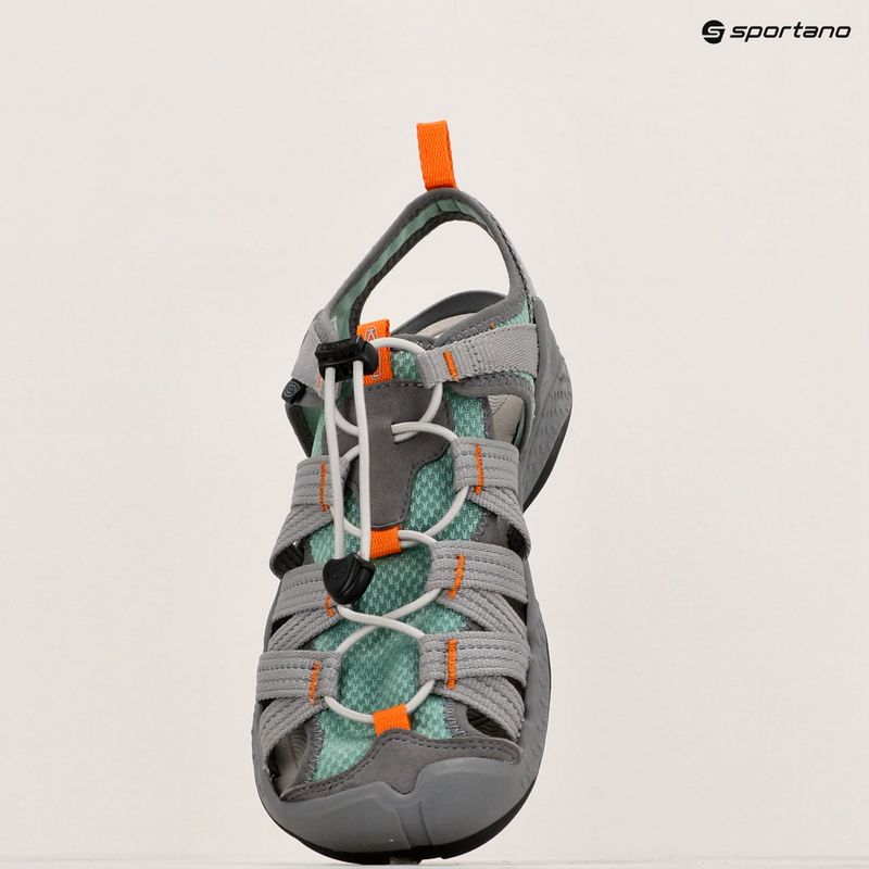 Dámské trekové sandály KEEN Drift Creek H2 alloy/granite green 9