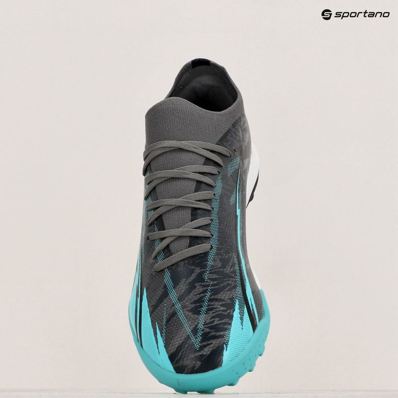 Kopačky PUMA Ultra Match Rush TT strong gray/puma white/elektro aqua 16