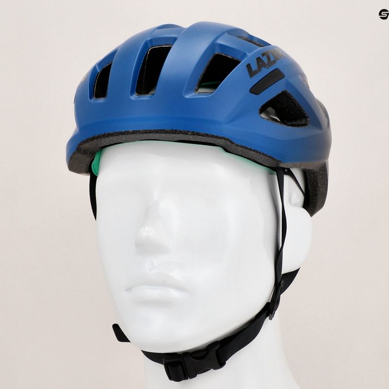 Cyklistická helma  Lazer Tonic KinetiCore matte blue/black 9