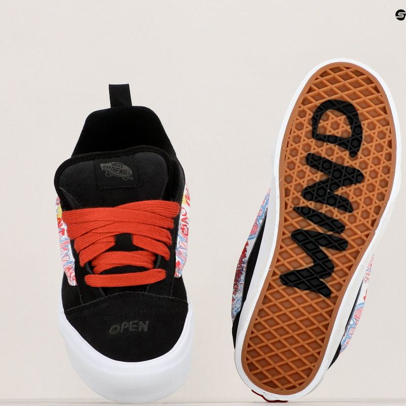 Boty Vans Knu Skool black multi 11