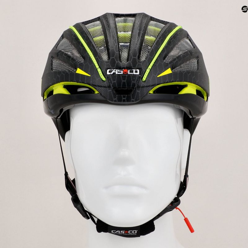 Cyklistická přilba CASCO Speedairo 2 neon hive 8