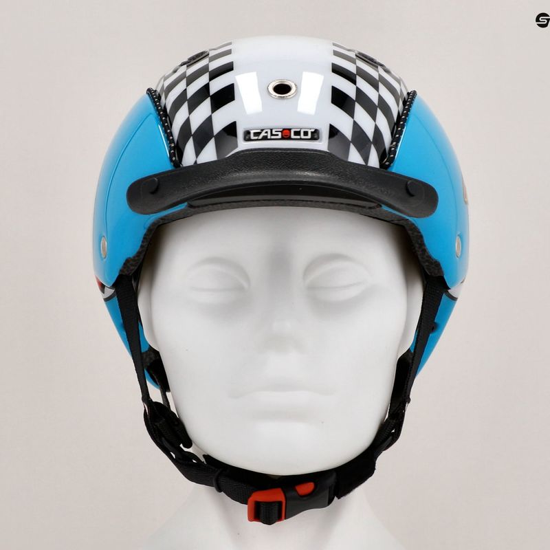 Dětská cyklistická přilba CASCO Mini 2 lucky 7 blue 12