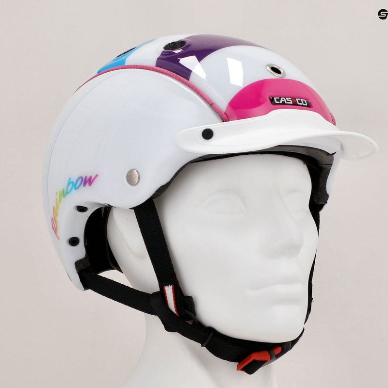 Dětská cyklistická přilba CASCO Mini 2 rainbow 12
