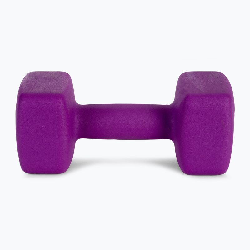 Neoprenová činka 10 kg Pure2Improve fialová P2I201460 4