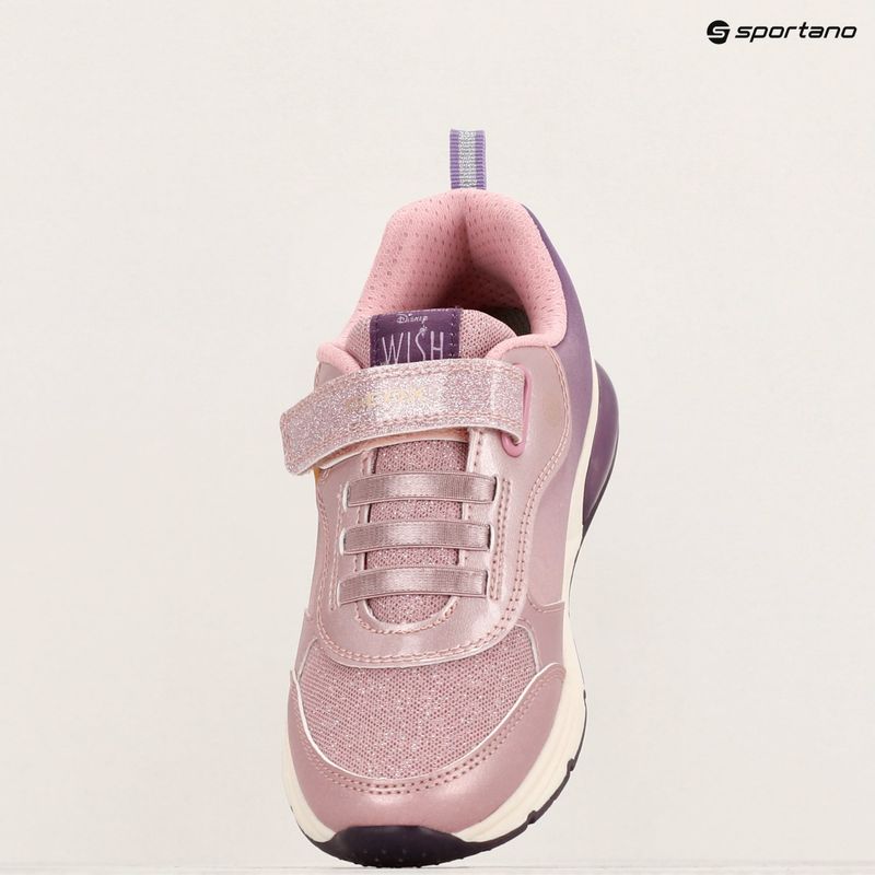 Boty junior Geox Spaceclub pink/light purple 17