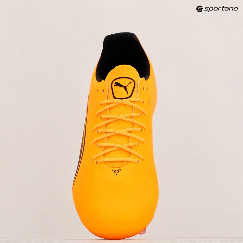 Kopačky PUMA King Pro Fg/Ag sun stream/puma black/sunset glow 9