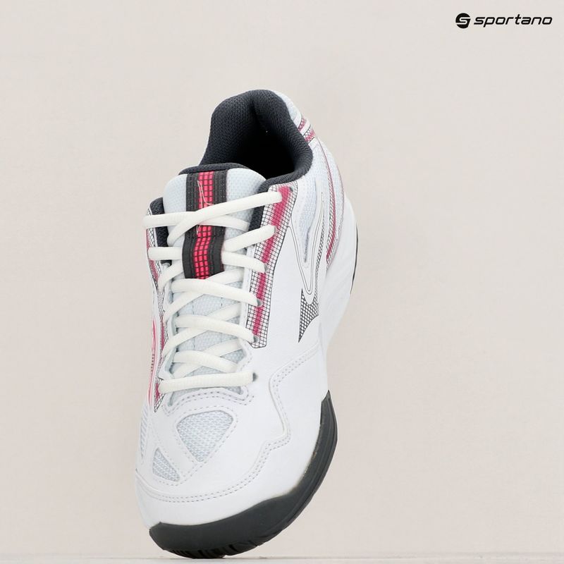 Dámské tenisové boty Mizuno Break Shot 4 AC white / pink tetra / turbulence 15