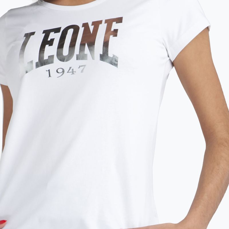 Dámské tričko LEONE 1947 Big Logo Basic whisper white 5