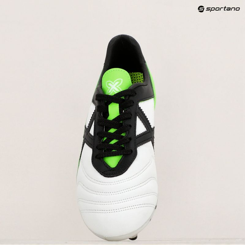 MUNICH Mundial 2.0 FG blanco/verde fotbalové boty 15