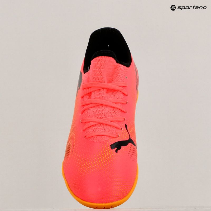 Dětské kopačky PUMA Future 7 Play IT sunset glow/puma black/sun stream 15