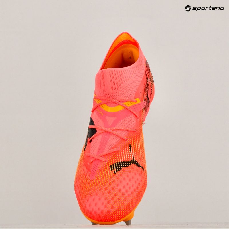 Fotbalové boty PUMA Future 7 Ultimate MxSG sunset glow/puma black/sun stream 15