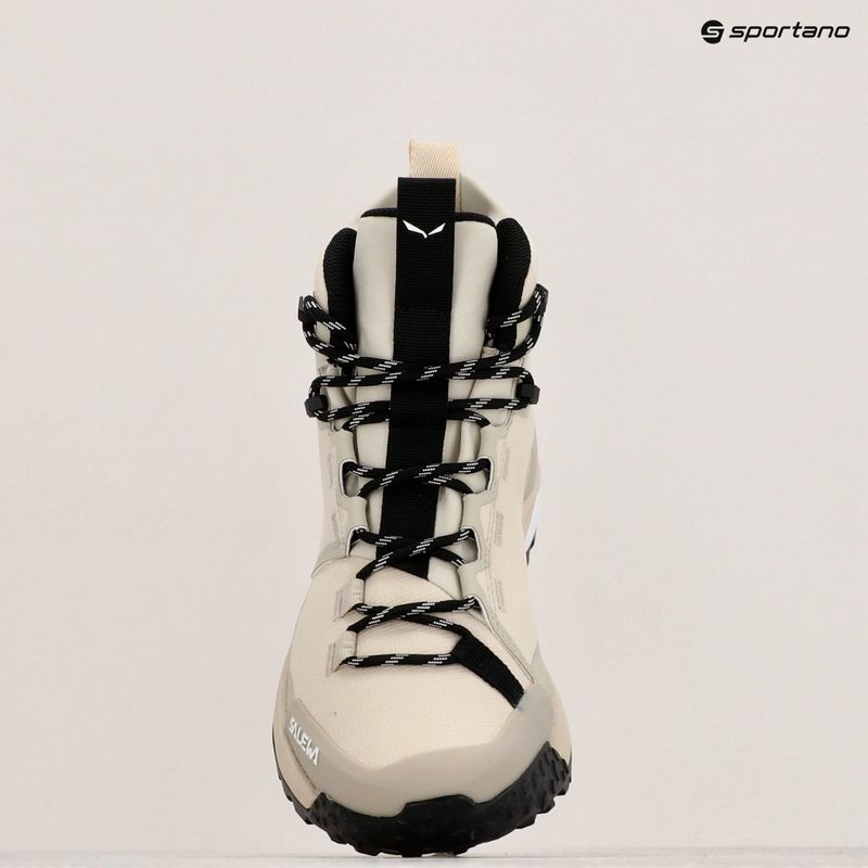 Dámské trekové boty Salewa Puez Mid Ptx oatmeal/oatmeal 12