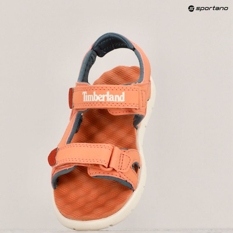 Dětské sandály Timberland Perkins Row 2 Strap light orange 18