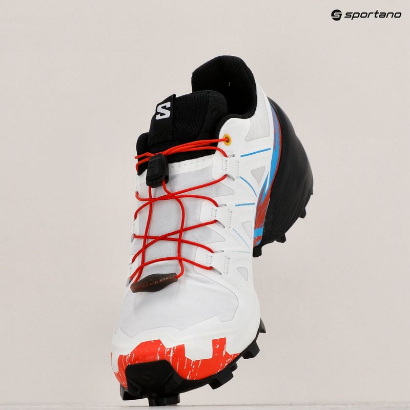 Dámské běžecké boty Salomon Speedcross 6 white/black/fiery red 11