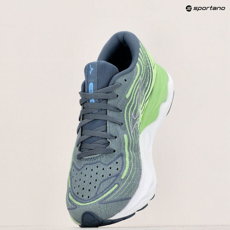 Pánské běžecké boty Mizuno Wave Skyrise 4 camo green/china blue/909c 9