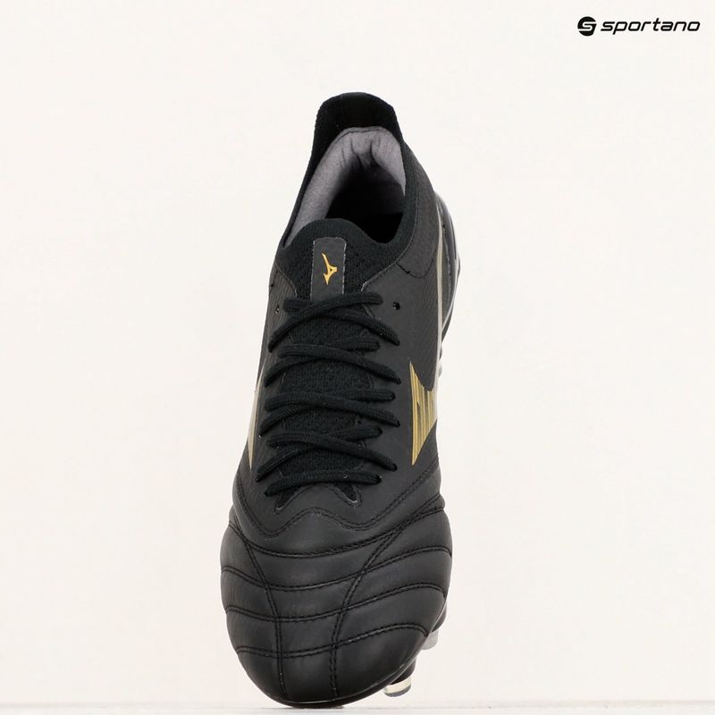 Pánské kopačky  Mizuno Morelia Neo IV Beta SG black/gold/black 9