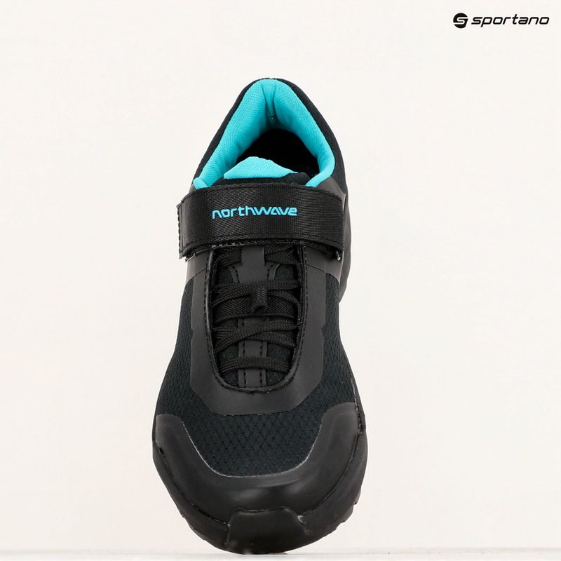 Dámské MTB cyklistické boty Northwave Escape Evo 2 black/turquoise 9