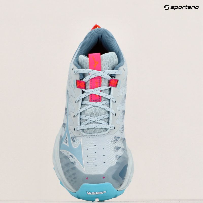 Dámské běžecké boty Mizuno Wave Daichi 7 baby blue/fotgot me not/807c 9