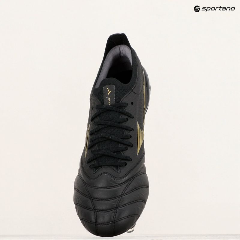 Pánské kopačky  Mizuno Morelia Neo IV Beta SG black/gold/black 9