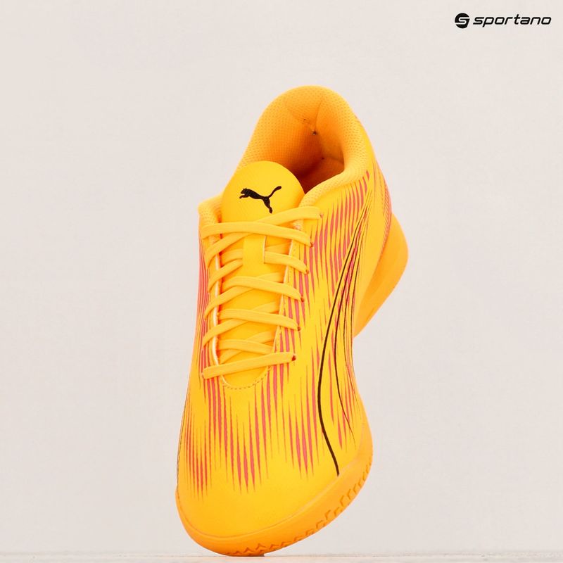 Fotbalové boty PUMA Ultra Play IT sunset glow/puma black/sun stream 16