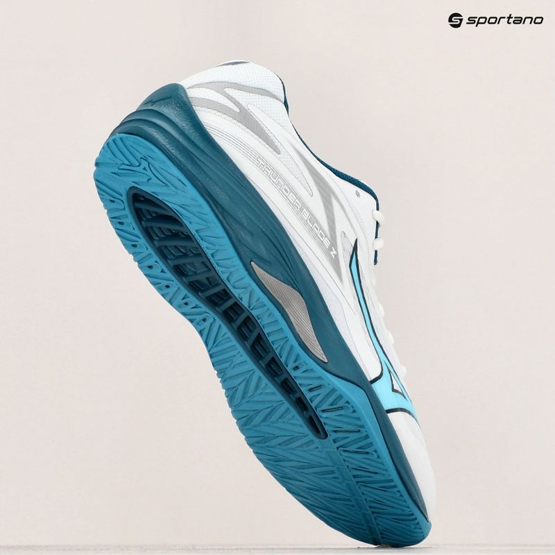 Pánské volejbalové boty Mizuno Thunder Blade Z white/sailor blue/silver 9