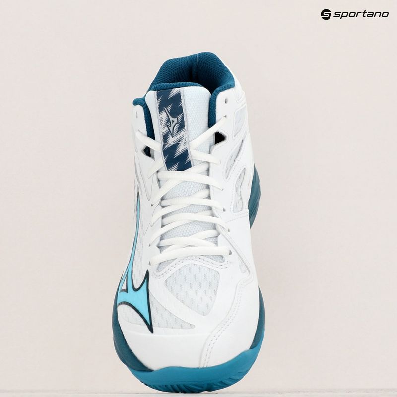 Pánské volejbalové boty Mizuno Thunder Blade Z Mid white/sailor blue/silver 9