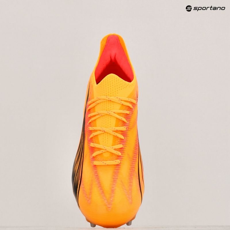 Fotbalové boty PUMA Ultra Ultimate MxSG sunset glow/puma black/sun stream 15
