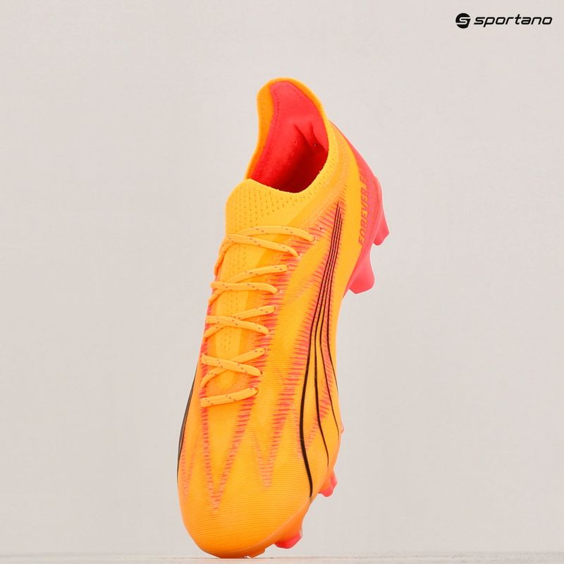 Kopačky PUMA Ultra Ultimate FG/AG sunset glow/puma black/sun stream 19