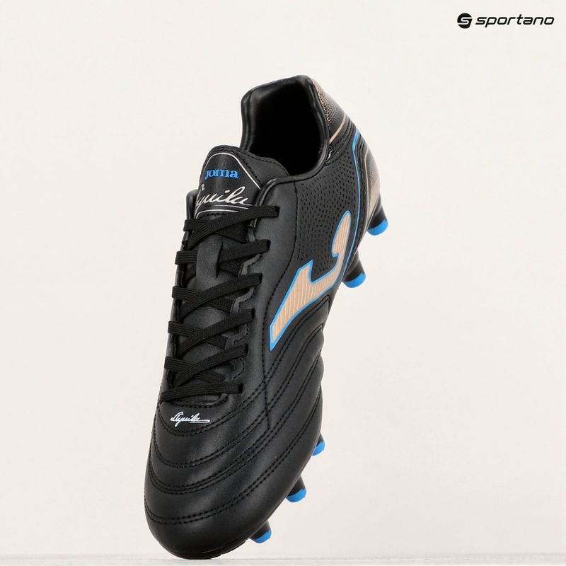 Pánské kopačky Joma Aguila FG black/gold 14
