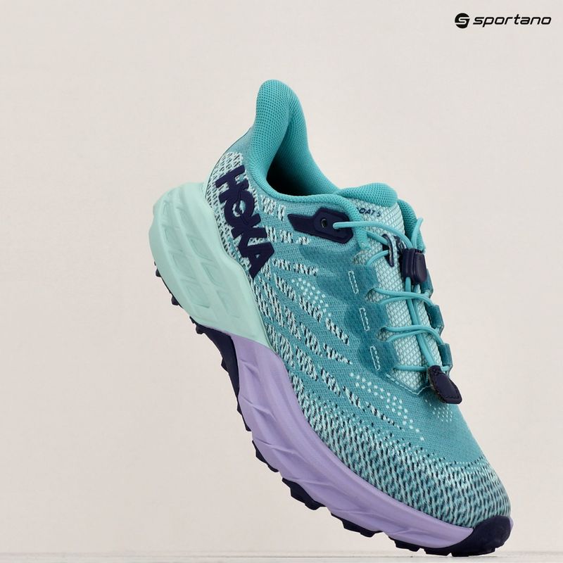 Dětské běžecké boty HOKA Speedgoat 5 ocean mist/lilac mist 11