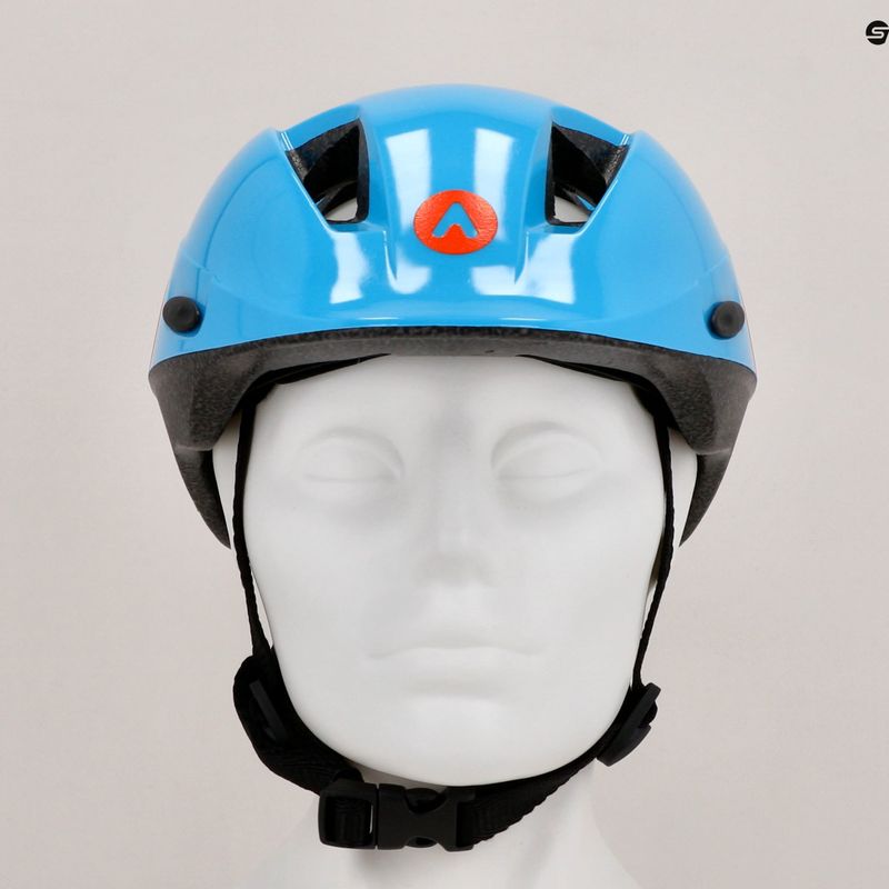 Dětská cyklistická přilba ATTABO Hinge modrá 12