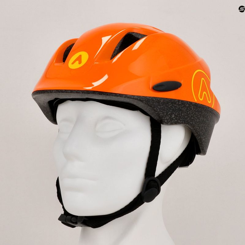 Dětská cyklistická přilba ATTABO Hinge oranžová 12